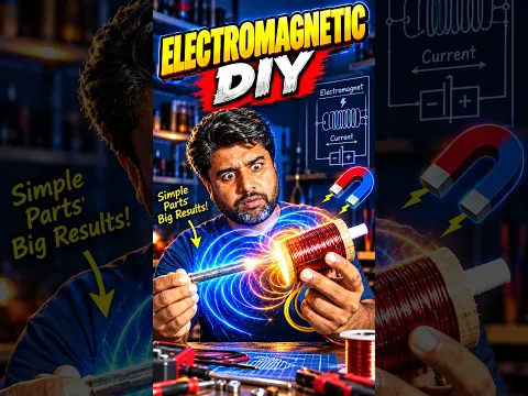 I Built a Powerful Railgun ⚡ Electromagnetic Gun DIY