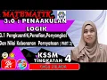 Download Lagu 3.1.2 MENAFIKAN SUATU PERNYATAAN,PENGKUANTITI,PENAFIAN,PENYANGKAL-MATEMATIK T4B3 PENAAKULAN LOGIK#02