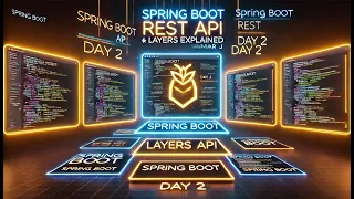 Spring Boot Day 2 REST API JSON Request Layers Controller Service DAO Explained Saikumar J