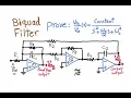 BiQuad Filter Circuit Design and Transfer Function Analysis