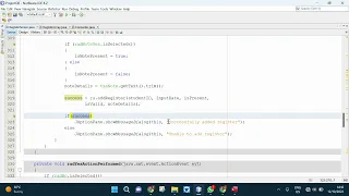Create Netbeans Java application GUI OOP DB Part 6 GUI Class Insert data to DB from JFrame