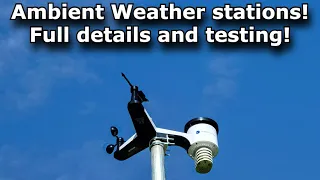 Ambient weather station WS 2902 full test and details