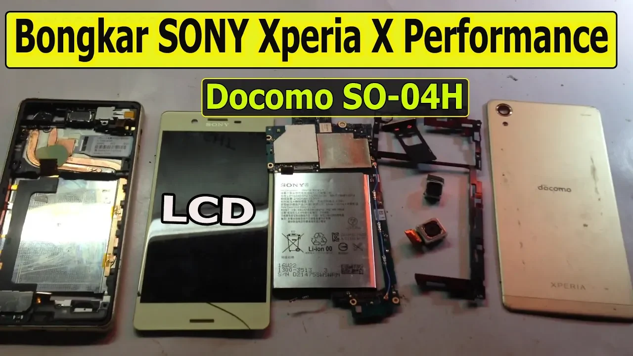 cara mudah bongkar cover belakang Sony Z5.. 
