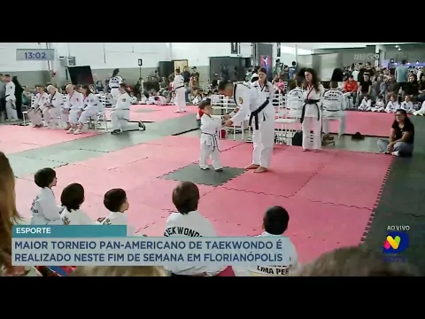 Maior torneio Pan-Americano de Taekwondo é realizado neste fim de semana em Florianópolis