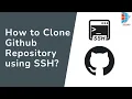 How to clone github repository using SSh Setup SSH
