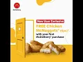 McDelivery New User Exclusive - FREE Chicken McNuggets 6pc