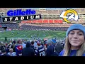 Los Angeles Rams vs New England Patriots First Time at Gillette Stadium