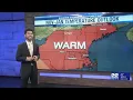 Temperature outlook for the month of November