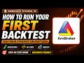 How to Run Backtest in Amibroker MA Crossover Strategy Tutorial