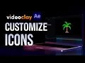 How to Customize Icons in After Effects Beginner Tutorial