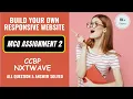 MCQ ASSIGNMENT 2 CCBP Responsive Website CCBP NXT WAVE