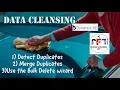 Data cleansing in MS Dynamics CRM 365