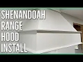 Installing a Shenandoah Range Hood DIY Kitchen Renovation