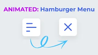 Hamburger Menu CSS JavaScript