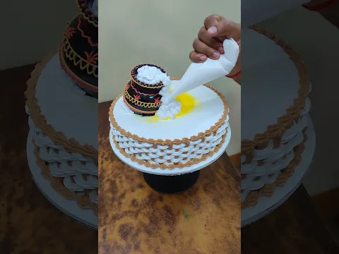 Janmashtami Special Cake #janmashtamicake #matkacake #shorts