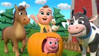 Old MacDonald! Moo, Oink, Quack! | Lalafun Nursery Rhymes