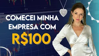 Como comecei a minha empresa com 100 reais - Minha História  #semijoias  #lojaonline #pandoracharm