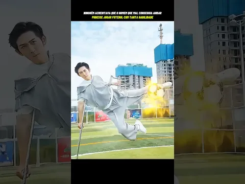 O homem nem andava direito mais jogava futebol melhor que todos #dorama #kdrama #filme #series