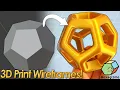 3D Printing Wireframe Shapes in 5 Easy Steps Tutorial Epic Timelapses