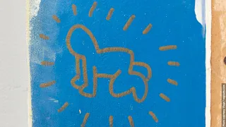 Drawing from Keith Haring s childhood bedroom up for auction