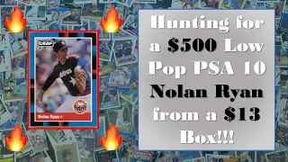 1988 LEAF BOX OPENING LOW PSA POP Baseball Card Unboxing Search for PSA 10 Gems