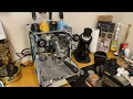 Morning coffee Quick Mill Vetrano 2B Evo Espresso Machine DF64 Coffee Grinder