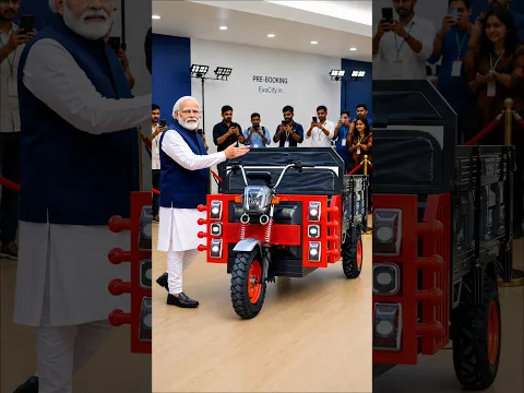 Stock खत्म होने से पहले जल्दी देखें! small bucket used for both and cargo 😱 #MultiPurpose3Wheeler