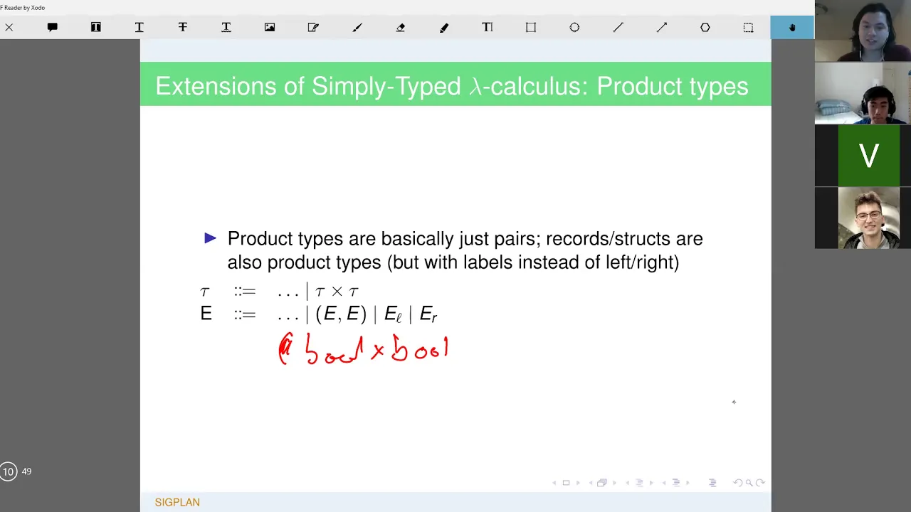 ACM@UIUC SIGPLAN - Type Theory - 2 (Lambda Calculus Extensions, Proofs)