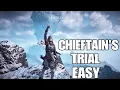 Horizon Zero Dawn Frozen Wilds Chieftain Trial How to do it and what gears to use For Most Players
