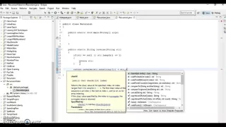 Using recursion to reverse a string