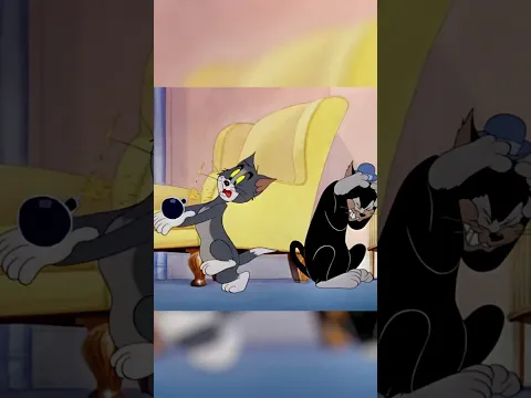 Waiting for Jerry's tiny hat 🎩🐭 #TomandJerry #ClassicCartoons #Cartoonito #shorts