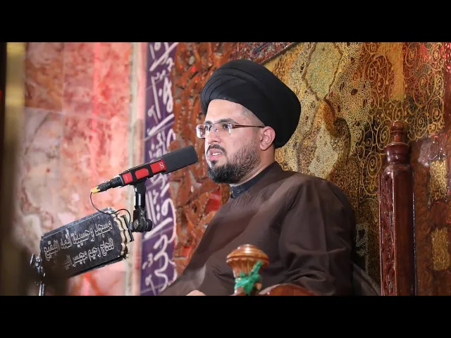 ⁣نعي حزين  بحق السيدة ام البنين | بصوت السيد عباس الحصيني | عزاء هيئة ام البنين ع