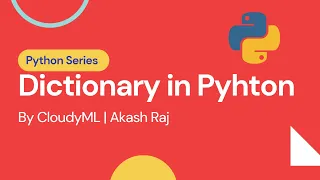 17 Python - Dictionary