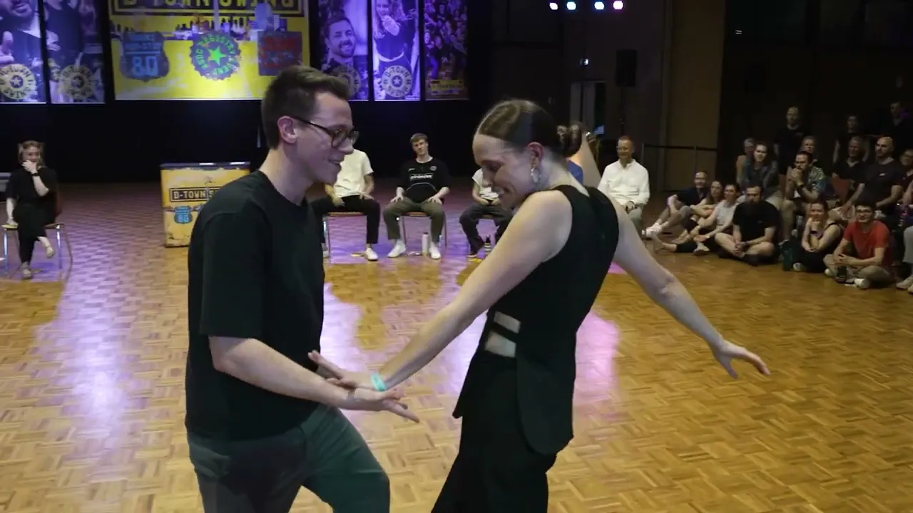 Florian Simon & Anja Riste - 2nd place All-Stars Jack&Jill Finals - D-Town Swing 2026