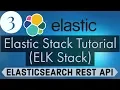 Elastic Stack Tutorial ELK Stack 3 - Elasticsearch REST API Search Elasticsearch