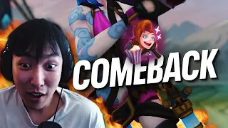 THE GREATEST COMEBACK IN HISTORY ft Asyc | Doublelift