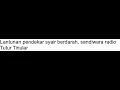 Download Lagu Syair Arya Dwipangga - Sebatang Pohon Tua - Voice M. Abud