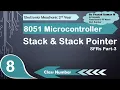 Stack Stack Pointer SFRs Part-3 8051 Microcontroller Part-8 TT EM 2nd Year Basava ITI Manvi