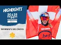 Fanny Smith herwint na 12 jaar de gouden medaille op het WK! | Engadin 2025