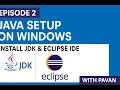 Java Tutorial for Beginners - Episode 2 How to Set Up Java Java Learning Series with Pavan