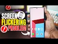 Android Screen Flicker FIXED I Found the REAL Solution
