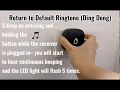 Product Function Display Waterproof Wireless Doorbell M520 F55