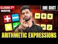 Arithmetic Expressions Class 7 Maths One Shot By Priyanshu Sir