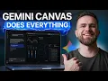 Gemini Canvas Tutorial How to Use Google s Most Underrated AI Tool