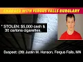 Charged With Fergus Falls Burglary