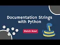 Introduction to Documentation Strings in Python