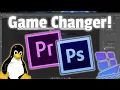 Adobe Premiere Photoshop Actually RUN on Linux Now Thanks Winboat