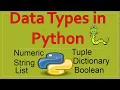 Variables and data types python - Python Data Types
