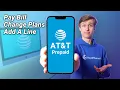 AT T Prepaid Account Overview Pay Bill Switch Plans Add Lines