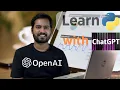 How to learn Python and Data Science FAST with ChatGPT